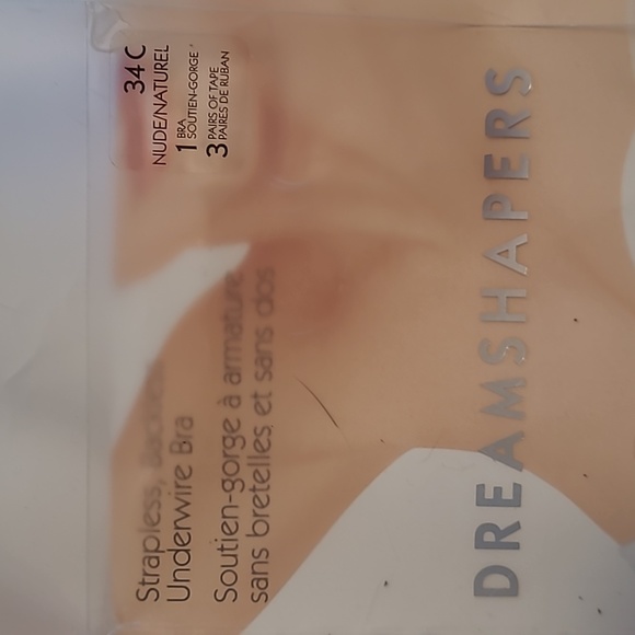 2 for $25  Strapless backless underwire bra 34 B/C - Picture 6 of 7